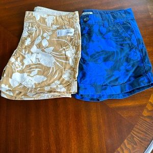 Old Navy shorts floral print NWT size 4